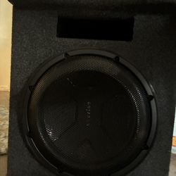 Kenwood Excelon 12” Speaker & box