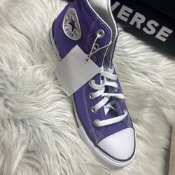 Converse Purple High Tops 