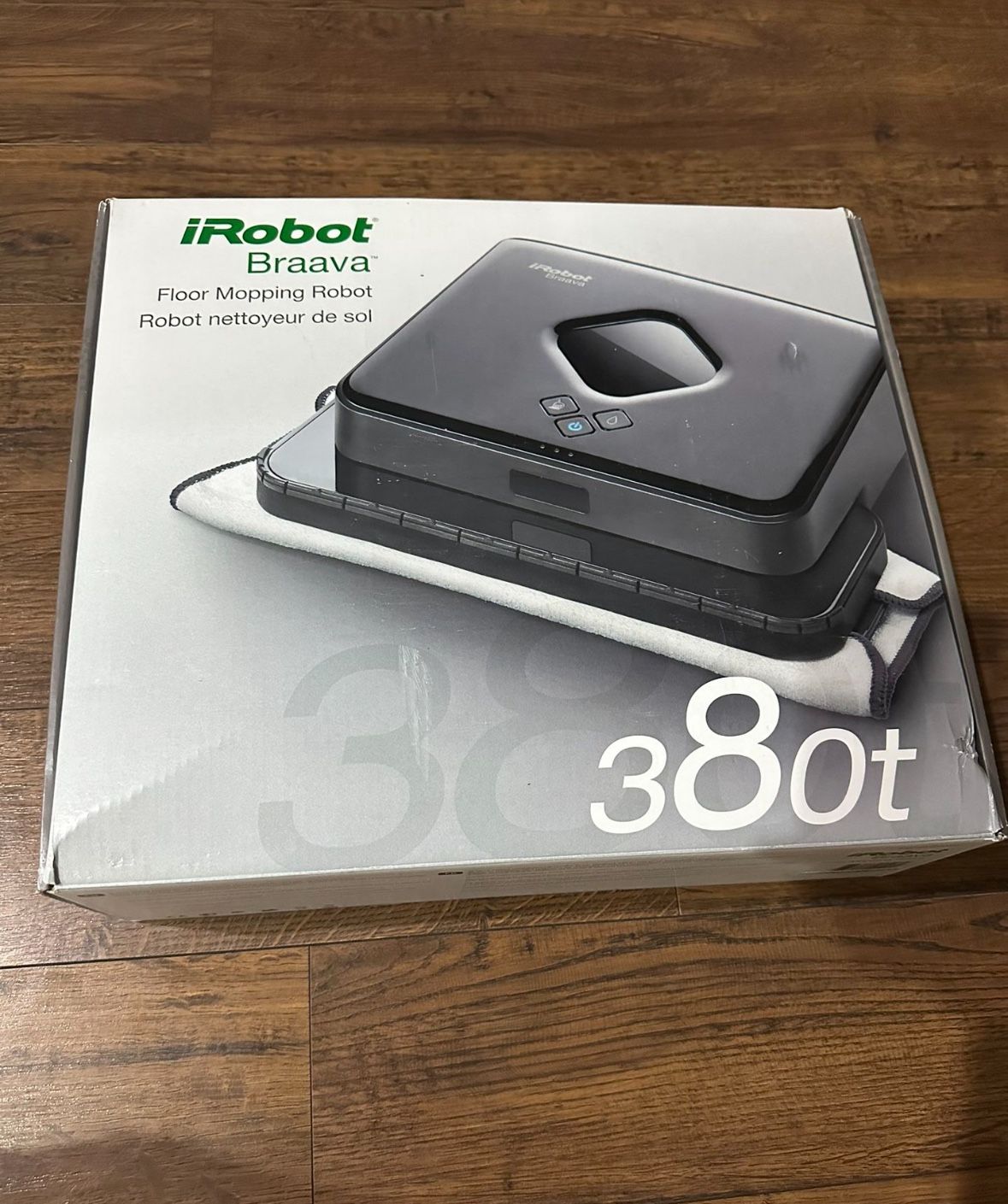 iRobot Braava 380t Floor Mopping Robot – Like New!