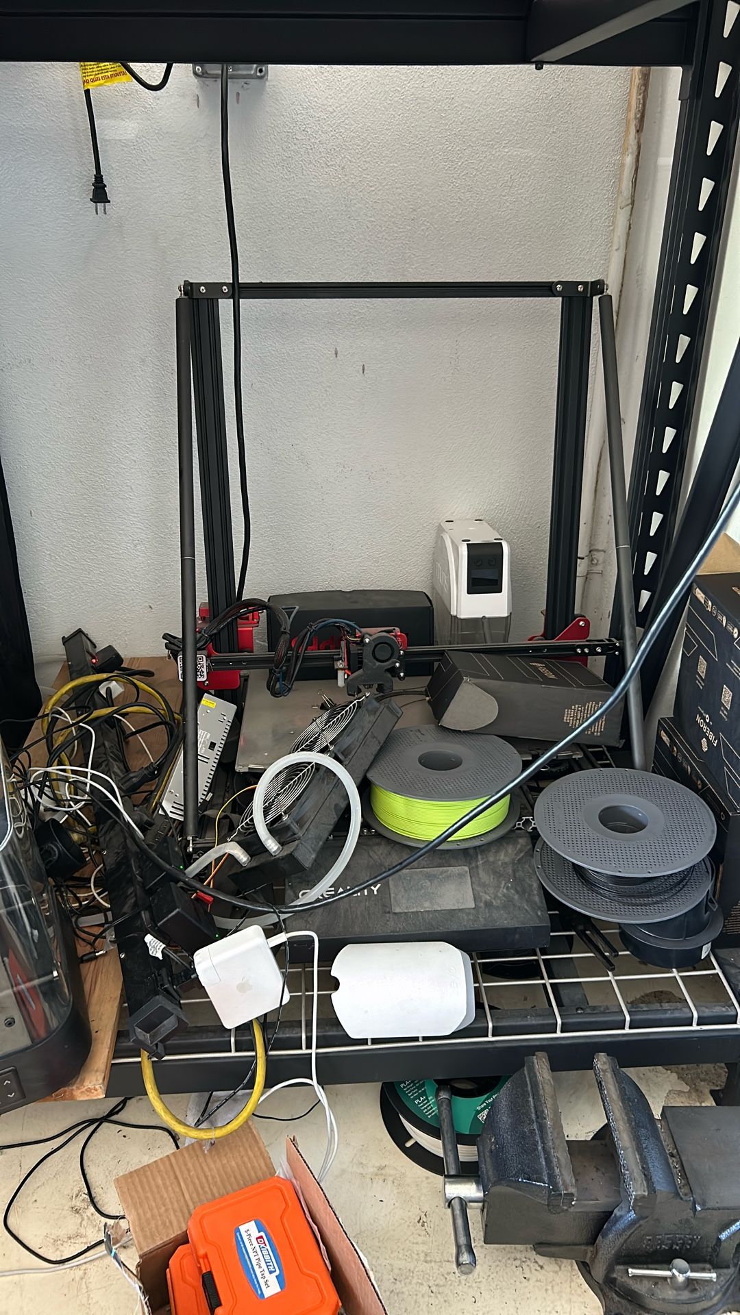 Creality CR 10 MAX 3D Printer 450 x 450 x 470 mm Large Build Volume with Stability Triangle Frame, Auto-Leveling, Resume Printing, Extruder Dual Gears