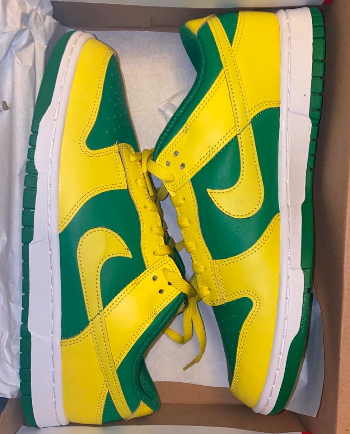 Dunk Low Brazil size 11 and 12