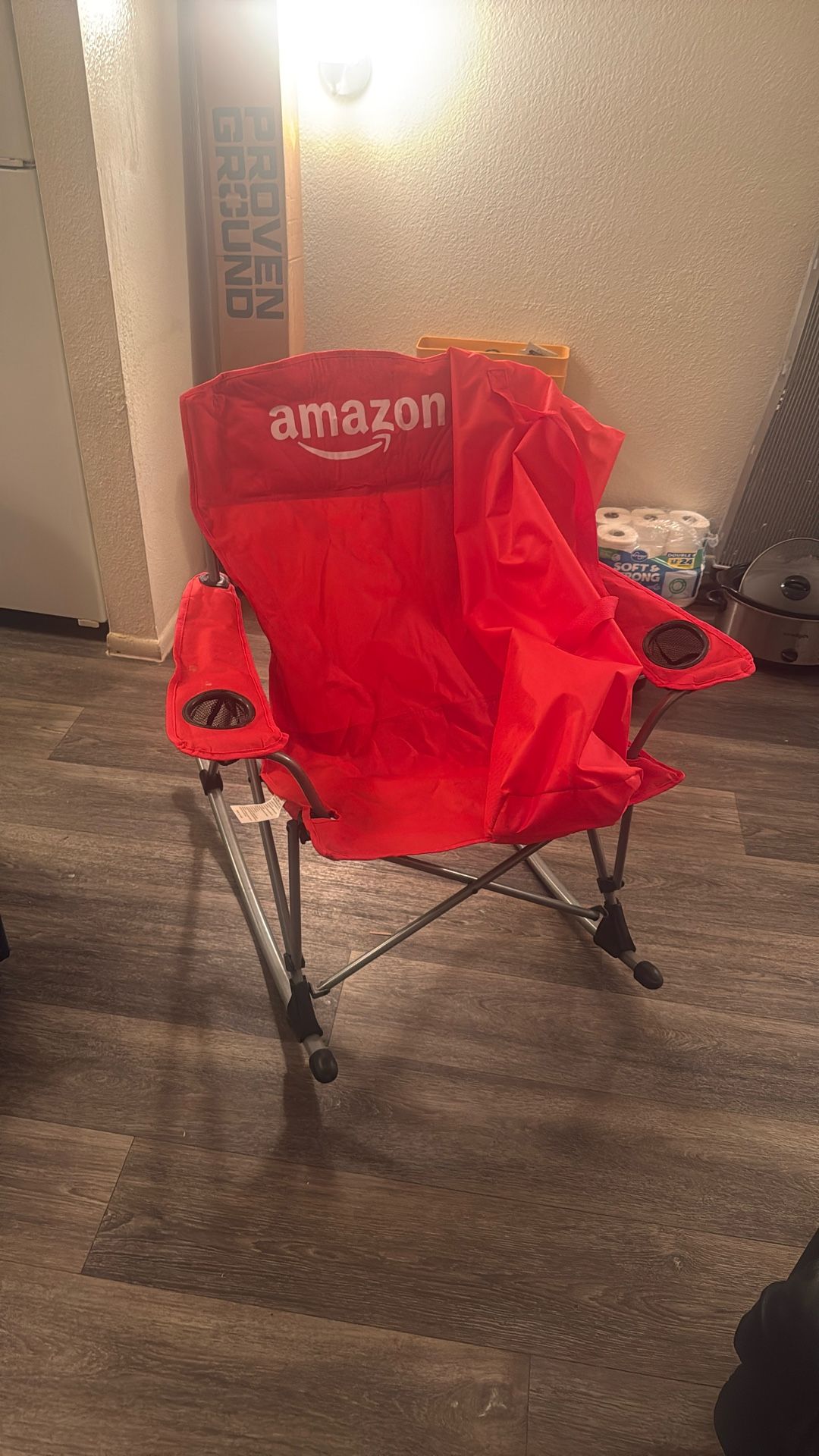 Two Rocking Camping Chairs And Carrying Bag.