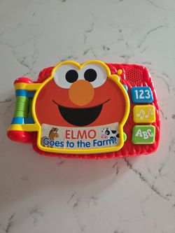 ELMO GOES TO THE FARM BATTERY TOY SEE DESCRIPTION