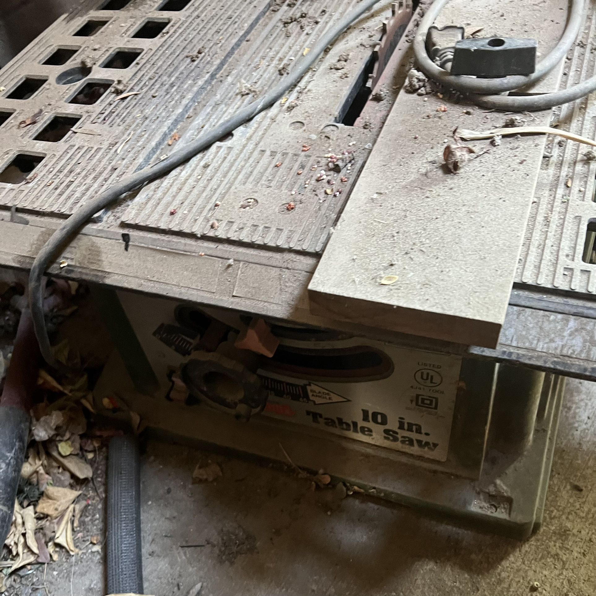 Collins Portable 10in Table Saw