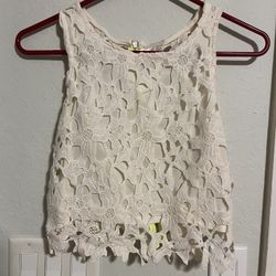 Xhilaration Lace Crop Top 