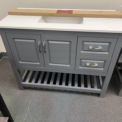 36 Inch Vanity With Quartz Top