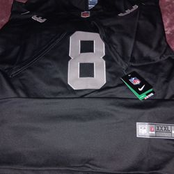 Raiders jersey #8 jacobs