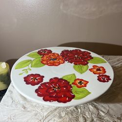 Laurie Gates Cake Plate