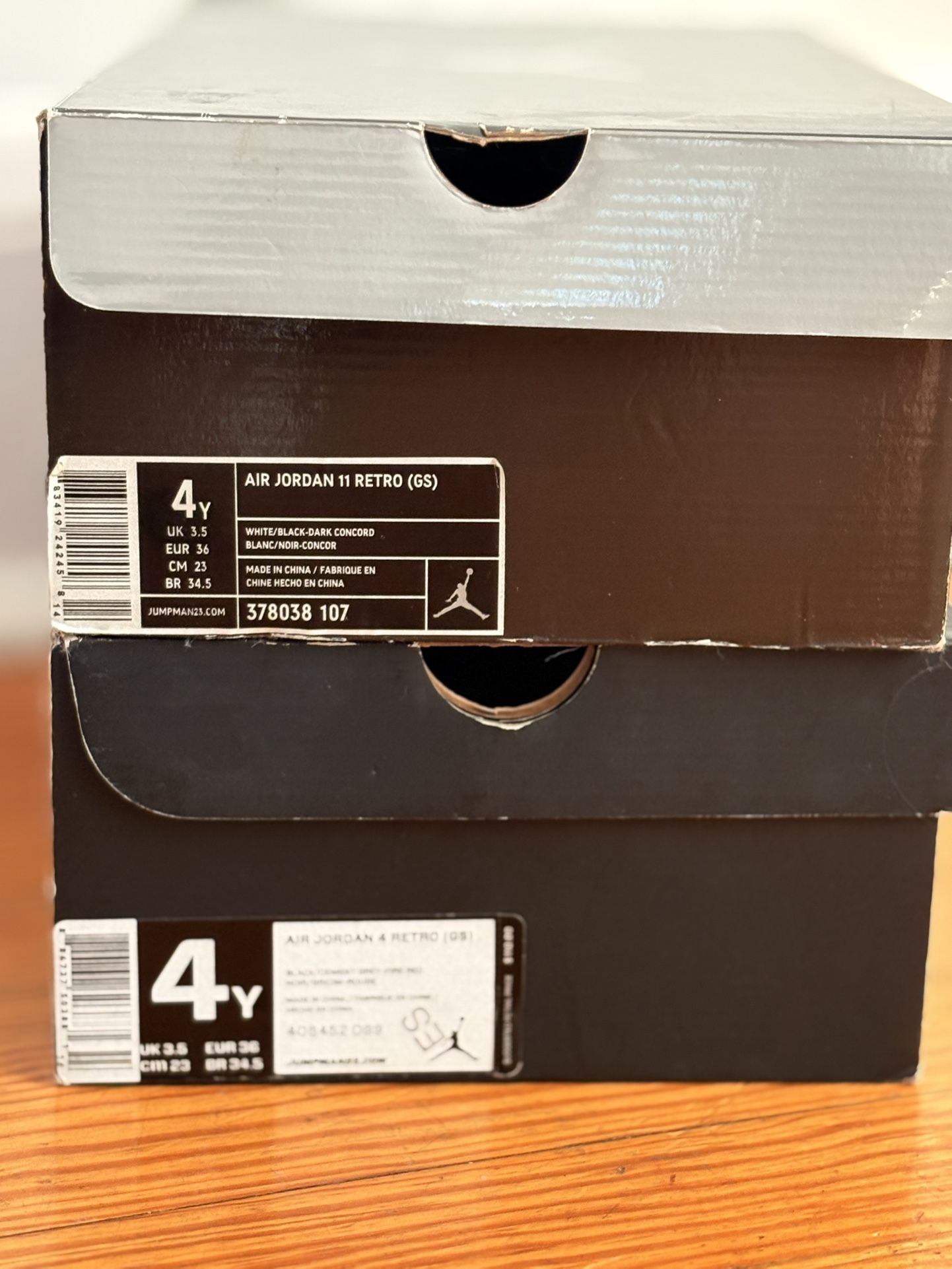 Air Jordan 11 + Air Jordan 4 Youth