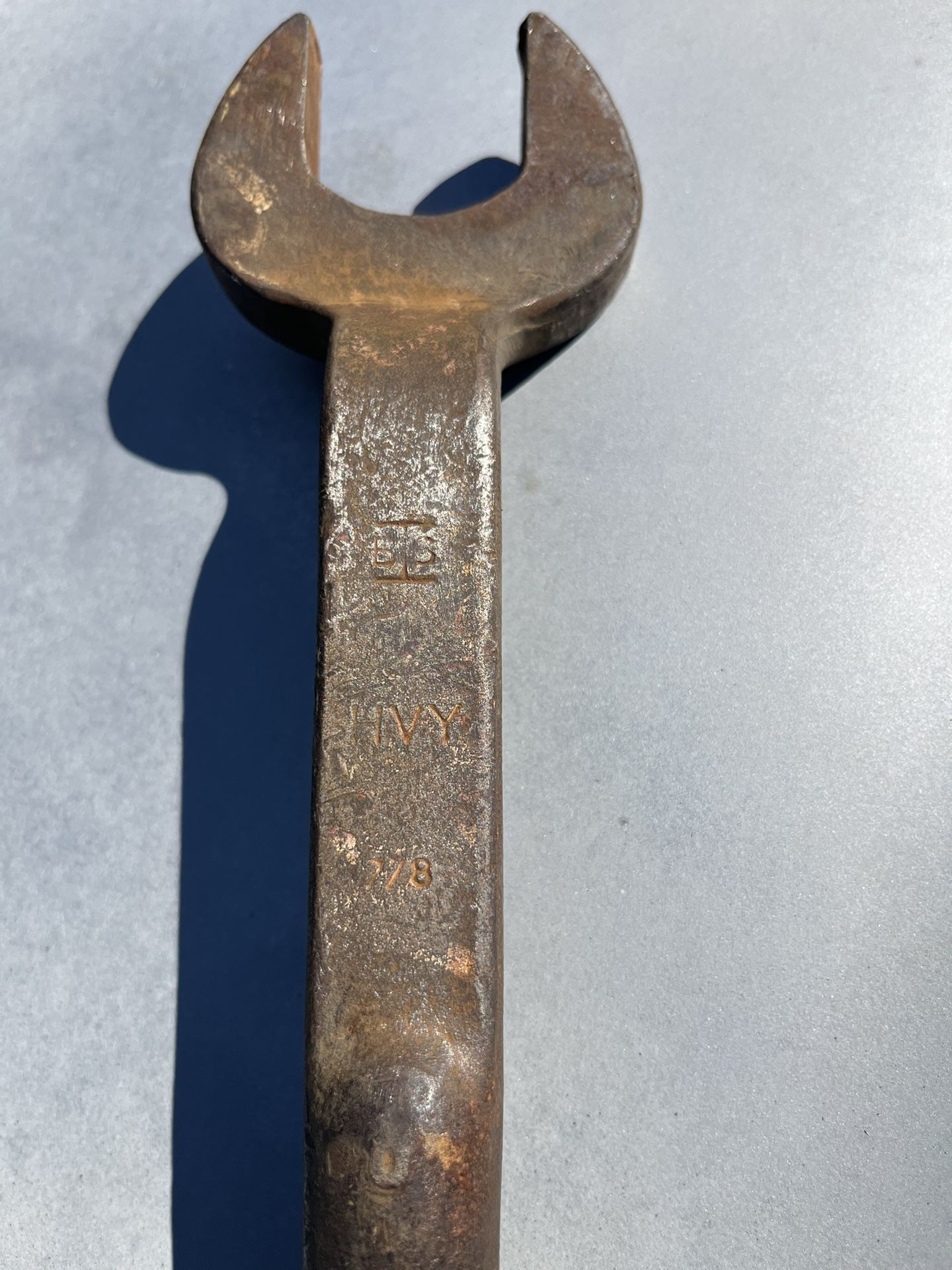 Spud Wrench 7/8 Bethlehem Steel Vintage