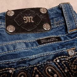 Miss Me Women's Jeans Boot Cut Size 28