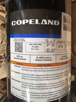 Copeland scroll compressor
