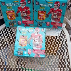 3 2025 Don Russ Elite Football Mega Packs