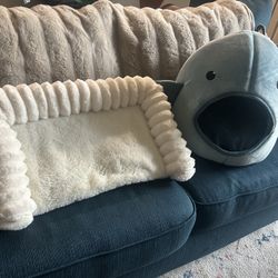 Adjustable Cat Window Perch Hammock & Cute Fish 🐠 Bed 