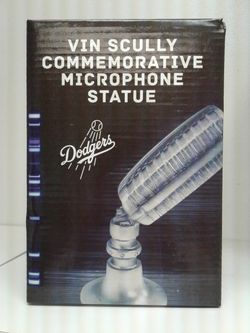 Dodgers 2017 Vin Scully Microphone SGA