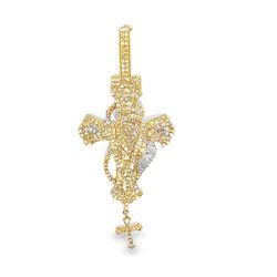 Elegant Gold Cross Pendant