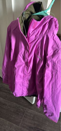 Women rain jacket large size