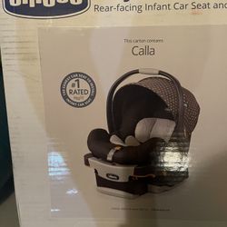 Chicco KeyFit 30 Infant Car Seat and Base | Rear-Facing Seat for Infants 4-30 lbs.| Infant Head and Body Support | Compatible with Chicco Strollers | 