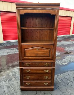 Antique bookshelf