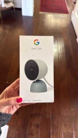 Google indoor Nest Security Cam 1080p (Wired) - 2nd Gen