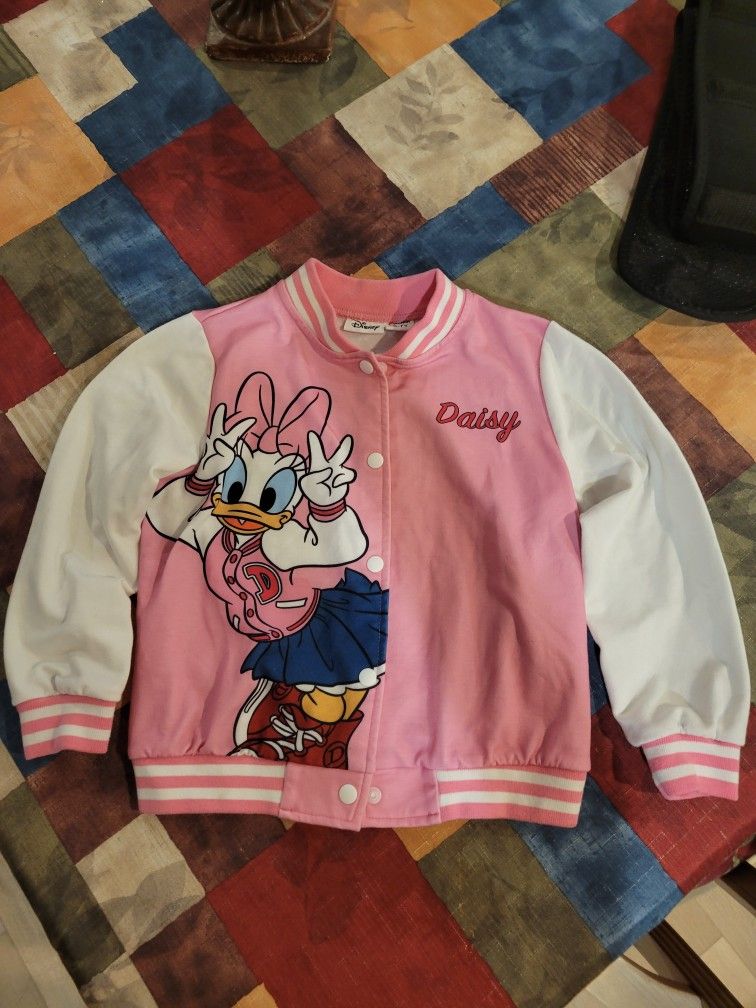 DISNEY DAISY JACKET SZ 6-7 KIDS SEE DESCRIPTION