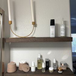 Floating Wooden Shelves