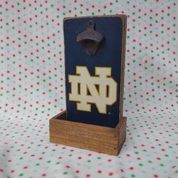 11.5" x 5.75" Notre Dame Fighting Irish Wall-Mounted Bottle Opener
Discontinued