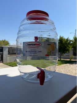 5 gallon beverage jar/ vitrolero