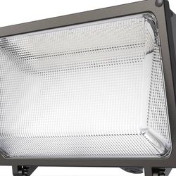120W LED Wall Pack Light with Dusk-To-Dawn Sensor,16200Lm 5000K Daylight Commerc