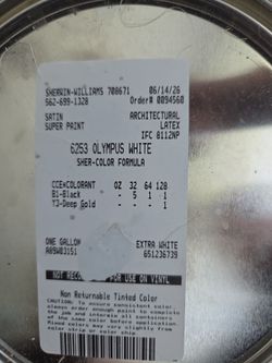 Brand new Sherwin Williams Paint