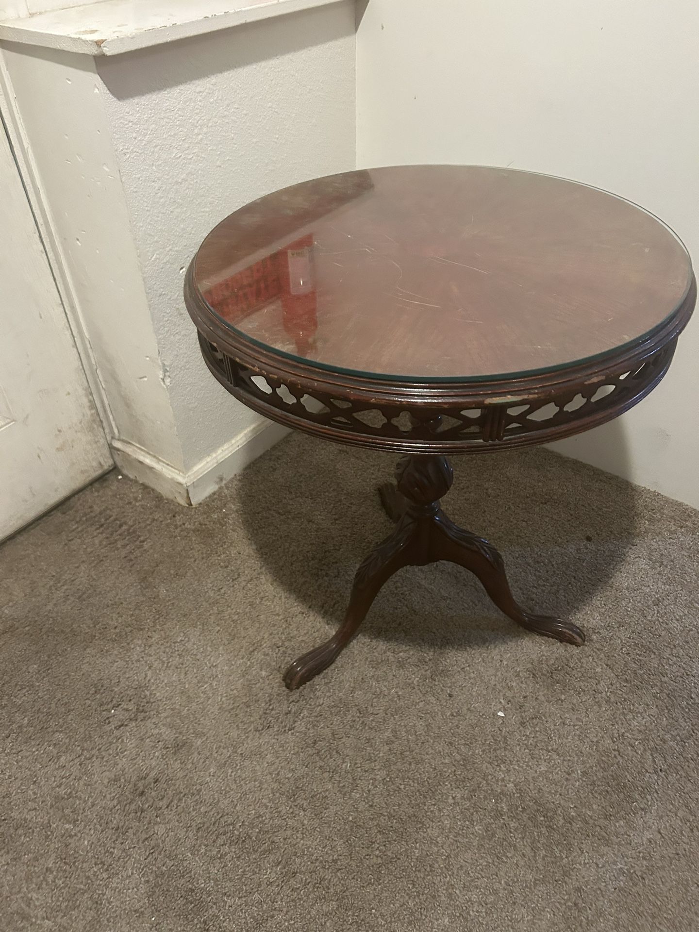 Antique Pie Table