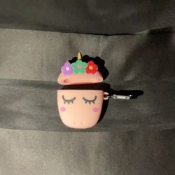 Unicorn Keychain Case For AirPods 1st And 2nd Generation 