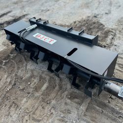 JCT Skid Steer Rotary Tiller 72”