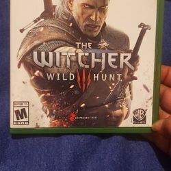 XBOX ONE  WITCHER WILD HUNT