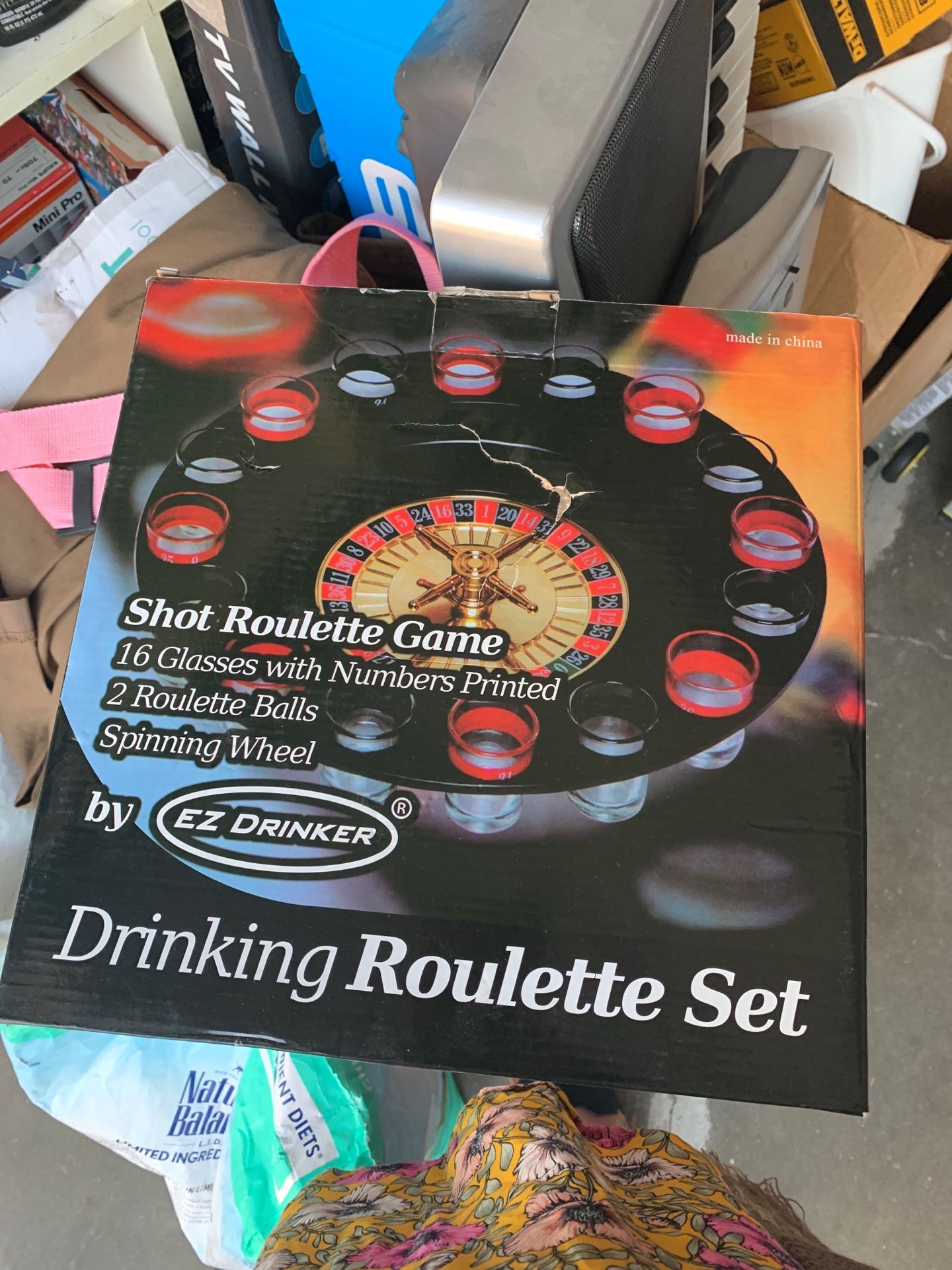 Drinking Roulette set
