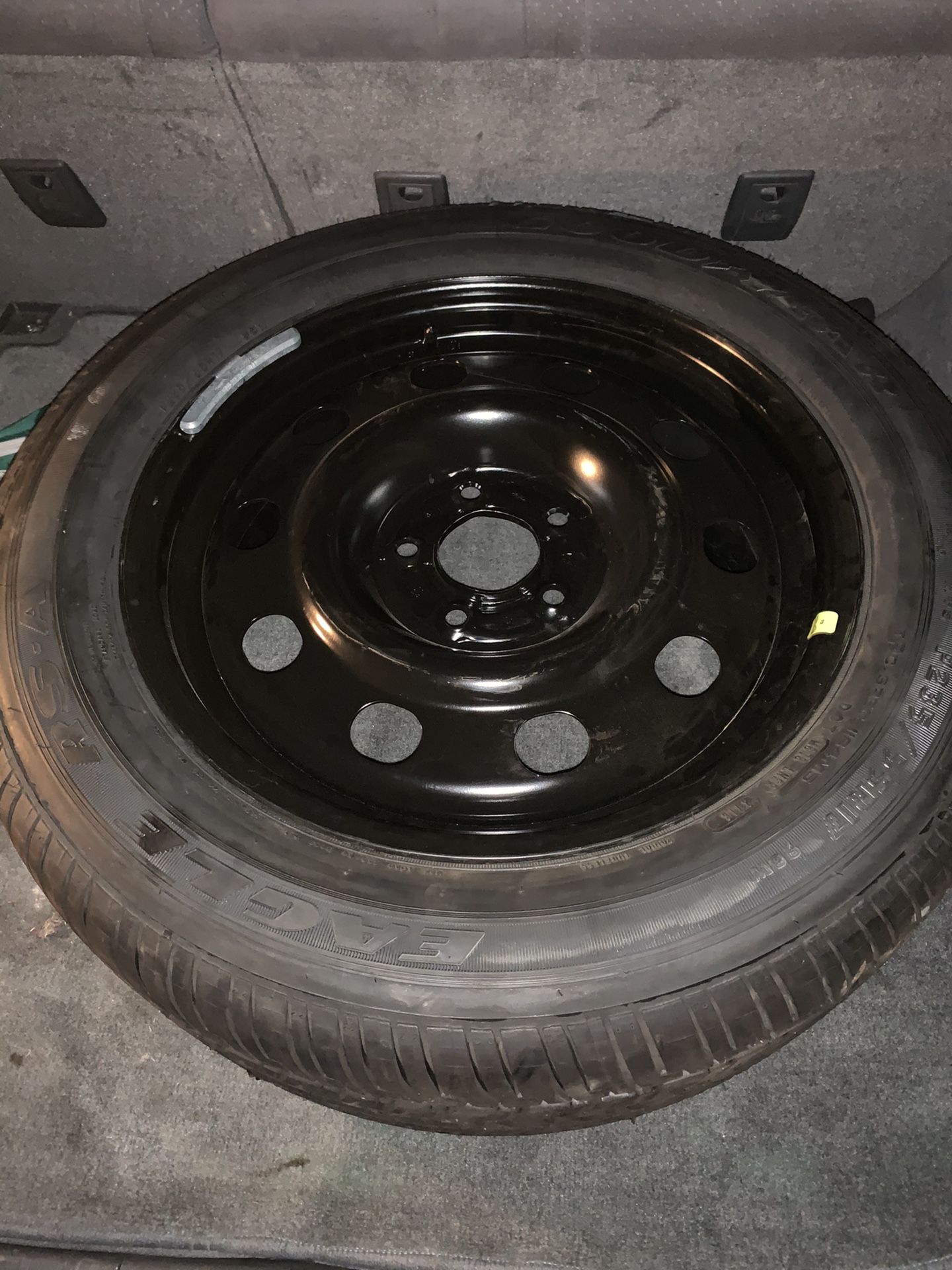Brand new tire and rim for Ford Crown Victoria Police Interceptor 235/55/17