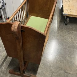 Hand Made Baby Cradle.