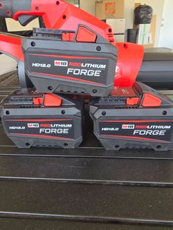 Milwaukee battery forged 12AH