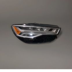 2016 2017 2018 AUDI A6 LED RIGHT HEADLIGHT USED OEM SHELL 