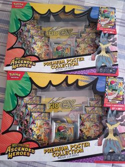 Pokemon Ascended Heroes Premium Poster Collection Mega Lucario