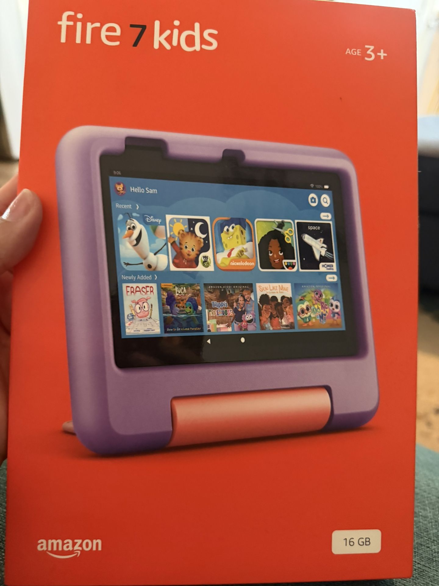 Fire 7 Kids Tablet Purple