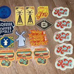 Dutch bros stickers 