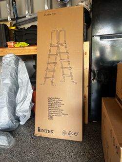 INTEX 52 inch Above Ground Pool Ladder