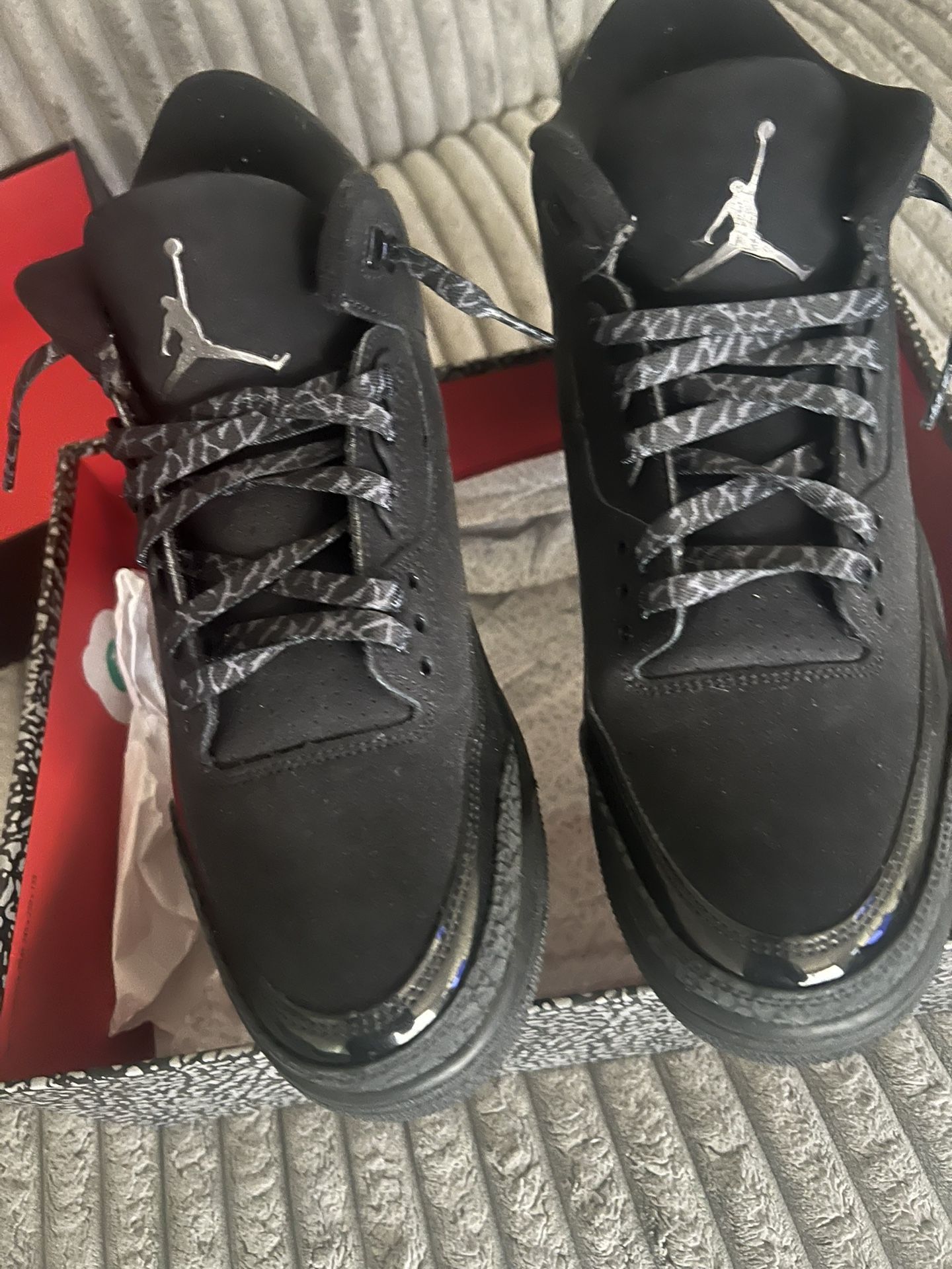Black Cat Retro 3 Jordans