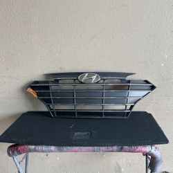 (449) 19-20 Hyundai Elantra Front Grille Grill Gril Delantero De Alante Part Parts 2019 2020