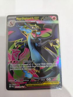 Pokemon TCG Mega Charizard X ex Full Illustration 109/94