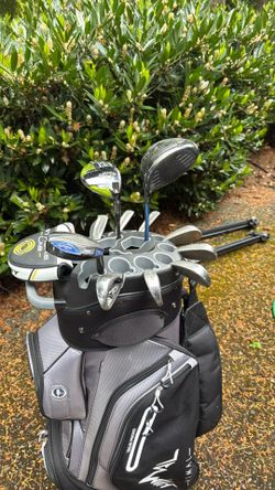 Callaway Steelhead XR irons, full set of graphite clubs