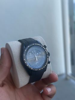 Omega x Swatch Mission to the Moonphase mod metal case rubber strap
