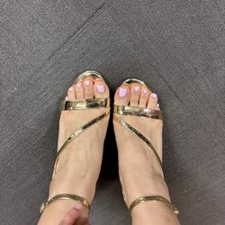Gold Heels