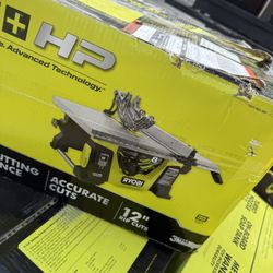 Ryobi 18v One Hp 8 1/4in Table Saw (tool Only) 